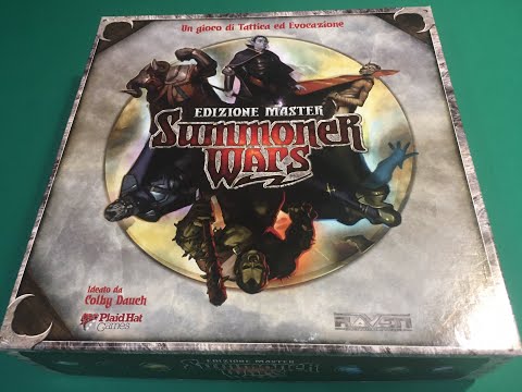 Come giocare a Summoner Wars gioco di carte evocazioni e battaglie per 2 giocatori ita