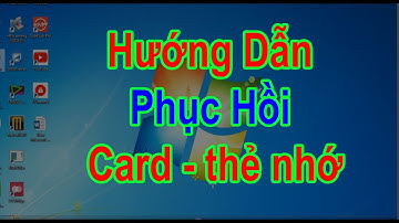 Hướng dẫn phục hồi dữ liệu hình ảnh card thẻ nhớ | Nguoi chia se | Card recovery software