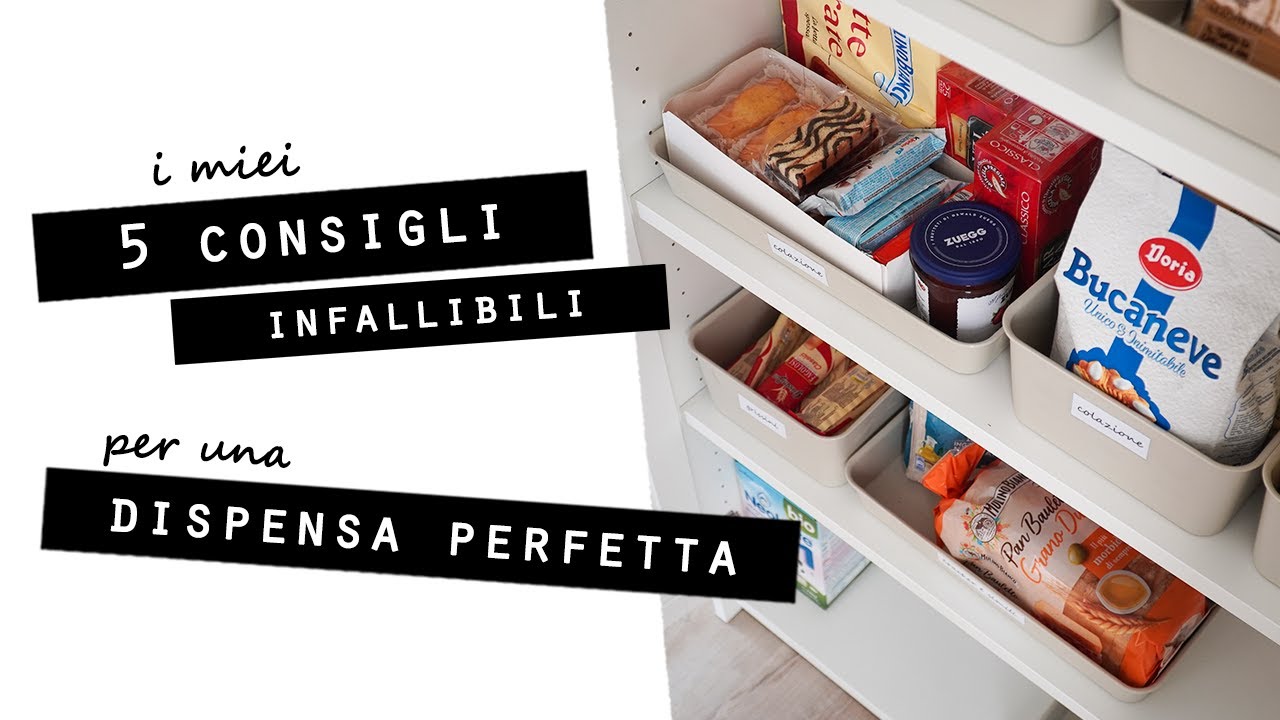 La dispensa perfetta: come organizzare cibi e spazio - Donna Moderna