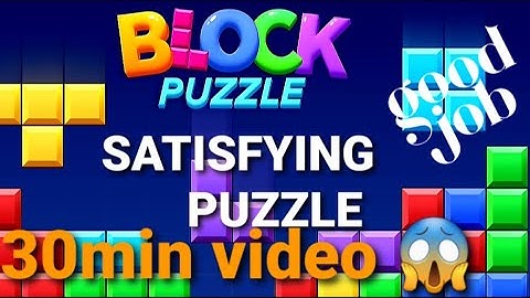 Block Puzzle Game Classic 100% Satisfied Gameplay #viralvideo #classic #yt @HSAGameplay143