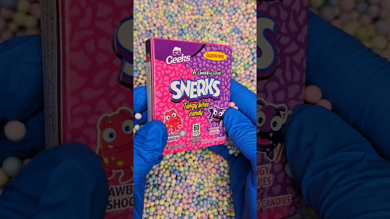 Get ready for a tangy burst of flavor with Geeks Snerks candy. 