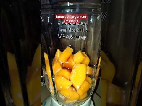 Enhance breast growth smoothie