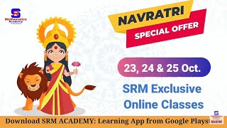Navratri Celebration With Srm Academy-Upto 40% Off On Srm Iit Jam Mathematics 2021 Exclusive Course
