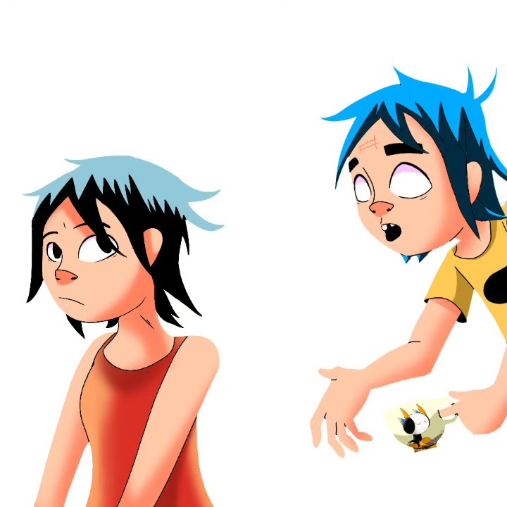 Noodle, you want a cup of tea? (animated)