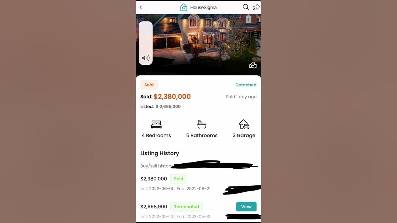 Real Estate Prices Going Down In Canada Example YouTube