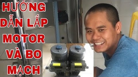 CỔNG XẾP TỰ ĐỘNG- Hướng dẫn lắp motor và bo mạch điều khiển cổng
