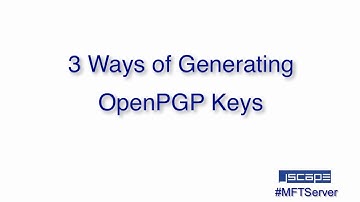3 Ways To Generate OpenPGP Keys