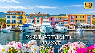 Port Grimaud  The Venice of the French Riviera 8K