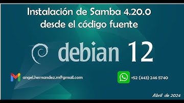 Instalación de Samba 4.20.0 desde el código fuente en Debian 12