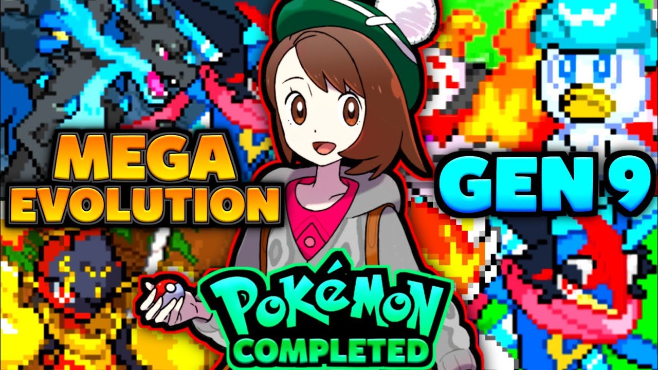 Pokemon GBA Rom Hack 2023 With Mega Evolution, Gen 1-8, Randomizer