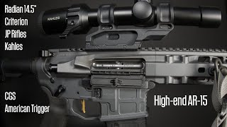 High-end AR-15 Radian Builder's Kit and Manzano Tactical Cold Standards