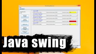 Мое первое приложение c GUI средствами Java swing