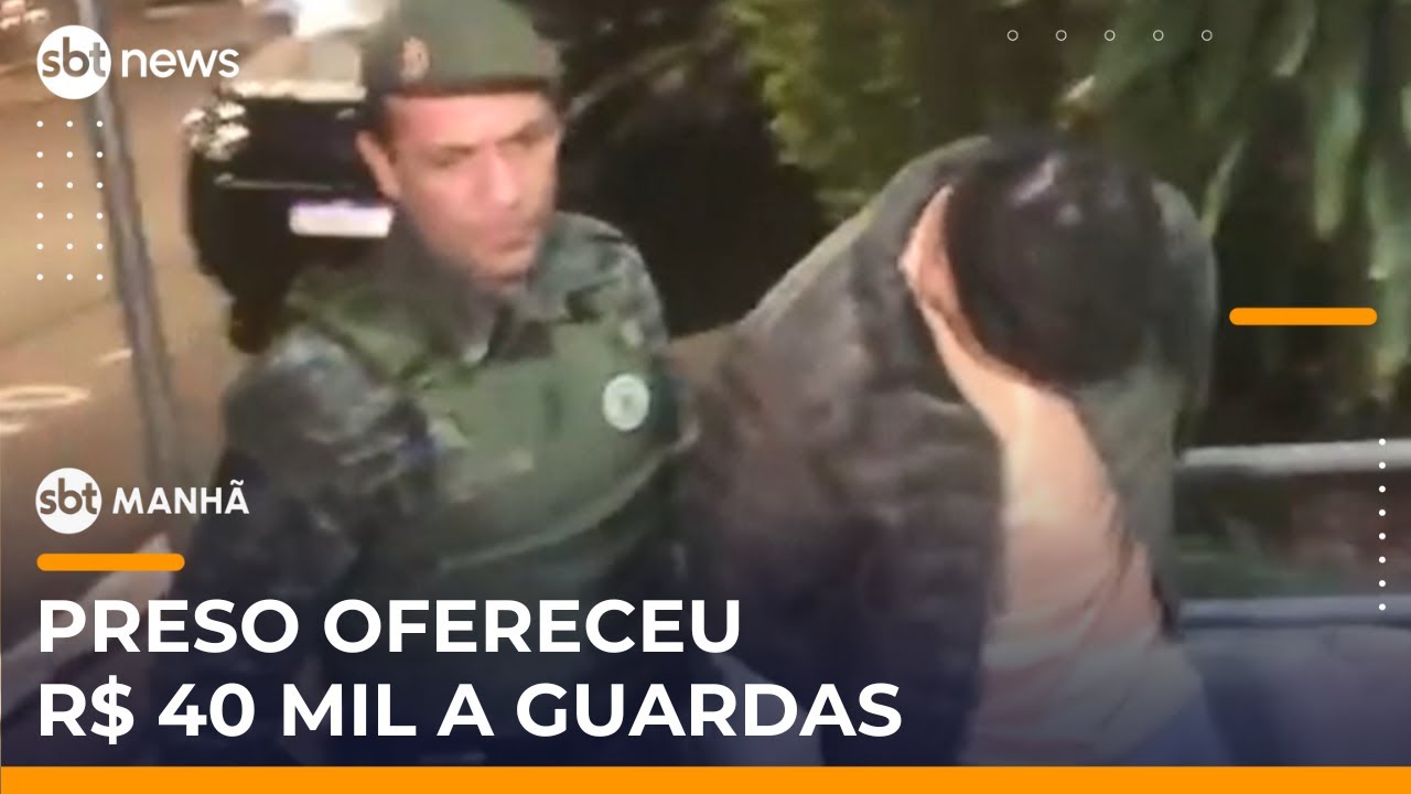 Jovem é preso ao tentar subornar agentes da GCM em São Paulo | #SBTManhã