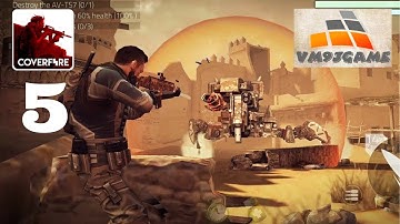 Cover Fire - Walkthrough Gameplay Part 5 - Episode 3: Al-Shaddar Ruins (iOS, Android)