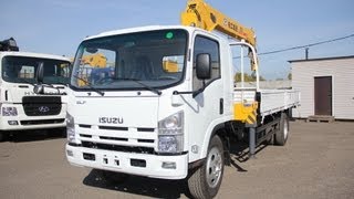 Кран манипулятор ISUZU с КМУ 5 тонн и вылетом стрелы 11,2 м(http://www.alphagp.ru/isuzu/manipulyatori/krani-manipulyatori-isuzu-ql1100tmar-5-tonn - подробные технические характеристики, цена, наличие грузо..., 2013-09-25T06:29:24.000Z)