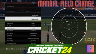 How to Setup Manual Field In Cricket 24: Complete Guide || Cricket 24 Tutorial || screenshot 5