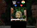 John Cena vs The Rock WWE vs WWE India 🇮🇳 #shorts #viralshorts
