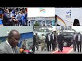 FELIX TSHISEKEDI RENOUVELE TRANSCO DE 440 NOUVEAUX BUS QUI SERONT DANS LE RESEAU URBAIN DE KINSHASA ( VIDEO )