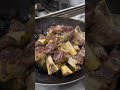 Spicy Goat Meat Fry Done Right 🥵🍖 | Tender, Juicy &amp; Full of Flavor! #shorts