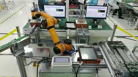 AUBO-I5 collaborative robot pick and place