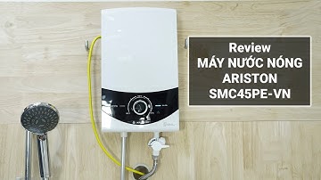 Review máy nước nóng Ariston SMC45PE-VN: Bơm vận hành êm, nhiều công nghệ đáng tiền