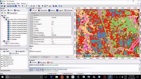 SAGA GIS Unsupervised Classification