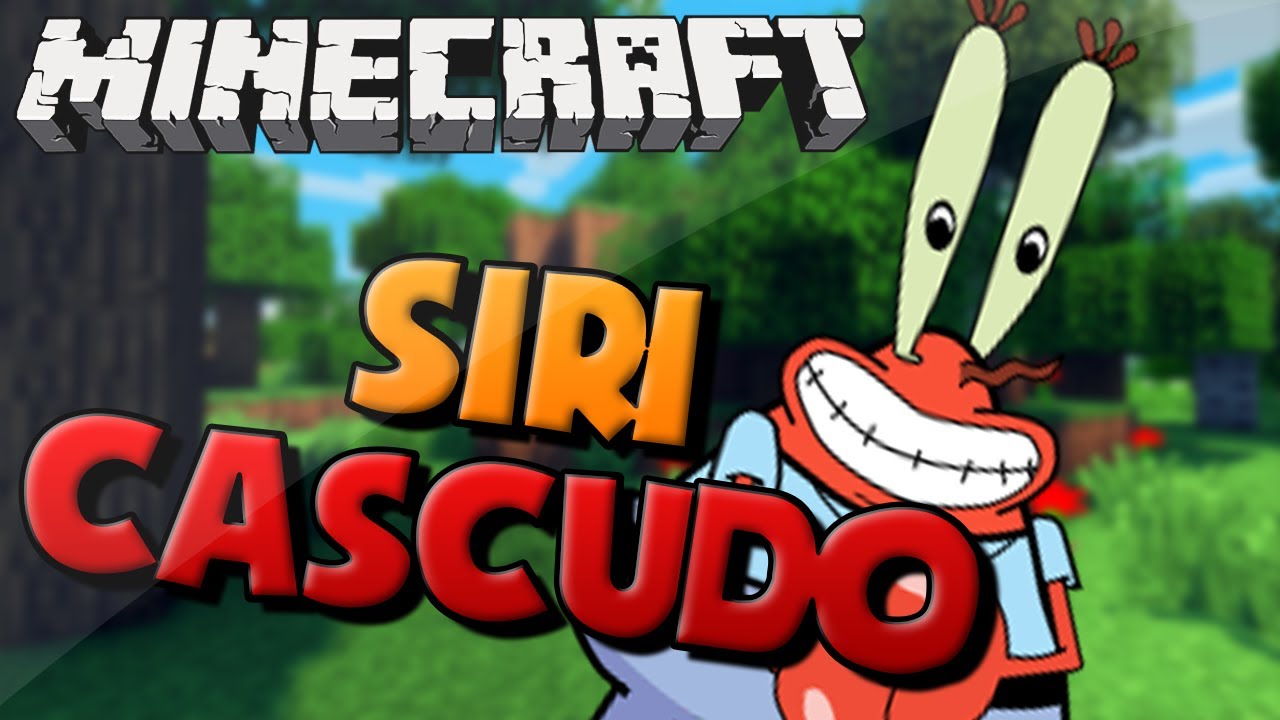 Minecraft Como CONSTRUIR O SIRI CASCUDO ! (Bob Esponja) YouTube Minecraft Como CONSTRUIR O SIRI CASCUDO ! (Bob Esponja) YouTube
