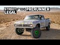 This '73 Ford F-100 is a Street-Legal Luxury Prerunner