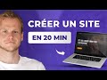 Comment crer un site en 20 minutes  100 dbutant