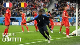 Samuel UMTITI Goal - France v Belgium - Match 61