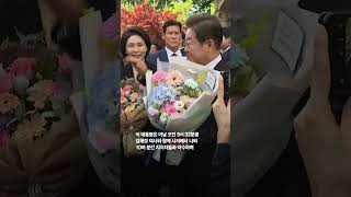 이재명 대통령 첫 출근길에 시민·주민 열렬한 환호… 경호도 강화