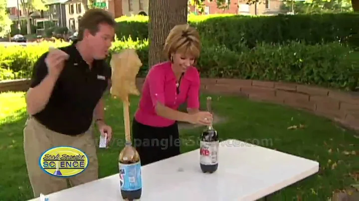 Cool Science Experiment - Original Mentos Diet Coke Geyser