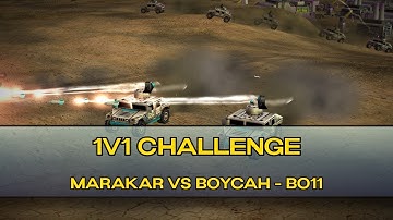 C&C Generals Zero Hour 1v1 Challenge - Marakar vs Boycah on Generals Online