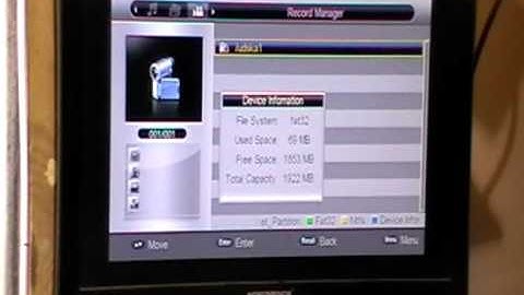 Triax TR112 Saorview Set Top Box - Add / Fromat a Hard Drive