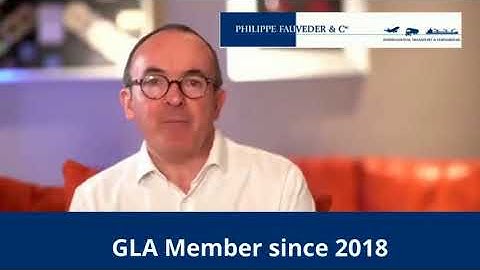 A testimonial from Philippe Fauveder & Cie. France at this years GLA AGM