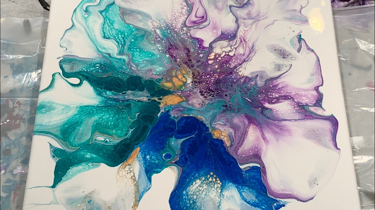 Acrylic Pouring Art - How to make artwork using acrylic pouring