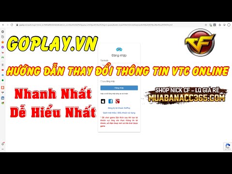 [ CFVN ] Hướng dẫn bảo mật tài khoản Game Đột Kích ( VTC Online ) mới nhất 2020 ✔ Huy Crossfire