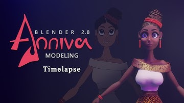 Anniva Timelapse Part 01 - Modeling - Blender 2.8