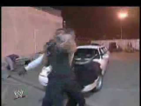 Parking lot brawl smackdown! vs Raw
