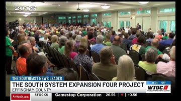 $3 billion natural gas pipeline expansion proposed across several states including Coastal Georgi...