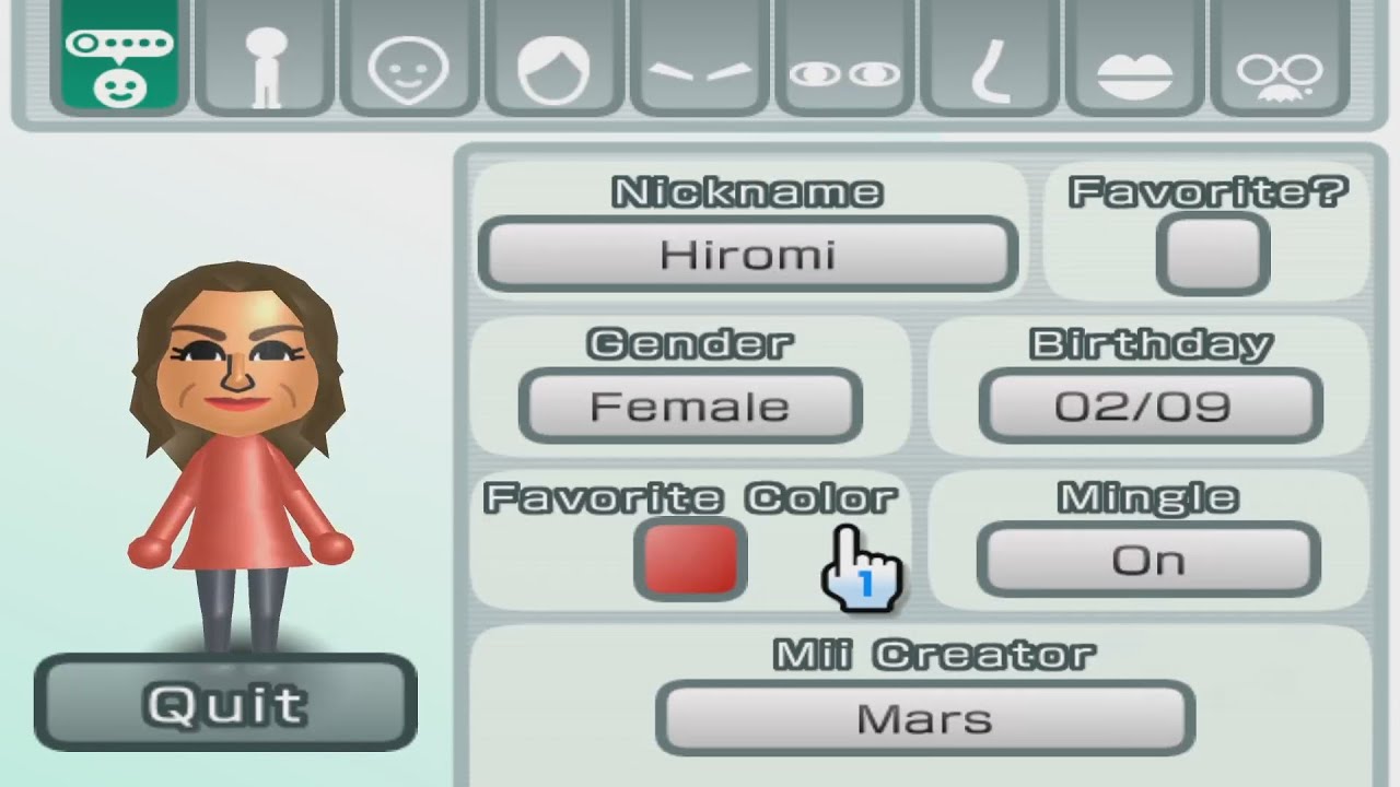 mii。 My friend made this super cool Dimentio Mii from Super Paper