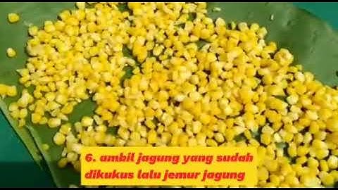Thumbnail of cara membuat tempe jagung