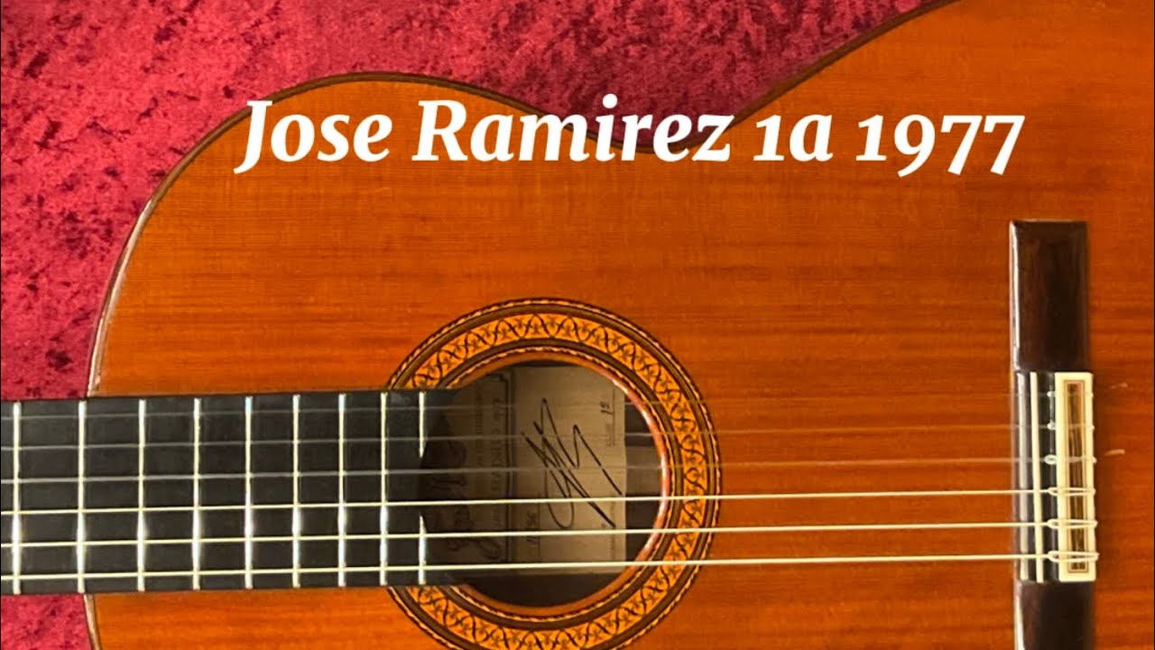 ホセ・ラミレス Jose Ramirez 1a 1990年製 アラビア風奇想曲（タレガ