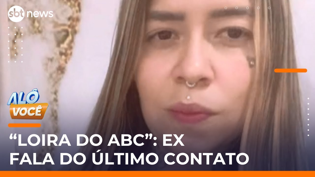 Ex-namorado da “Loira do ABC” fala sobre a jovem; corpo concretado pode ser da vítima | #AloVoce