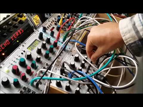 Pluckin' Mutable Instruments: (Self Playing Patch with Rings/Braids/Clouds) Modular Synth Jam