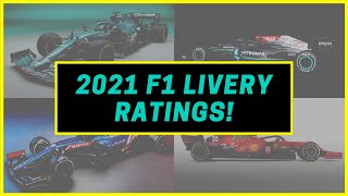 F1 2021 Livery Ratings!