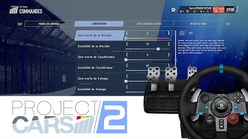 [Project Cars 2] FFB Settings (more informative) Logitech G29/920