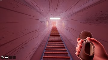 How to get out of bounds in Hello Neighbor alpha 4 (No cheats required)#shorts