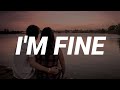 Fousheé - i&#39;m fine (Lyrics)