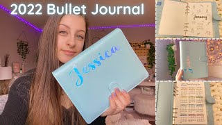 January 2022 Bullet Journal Setup